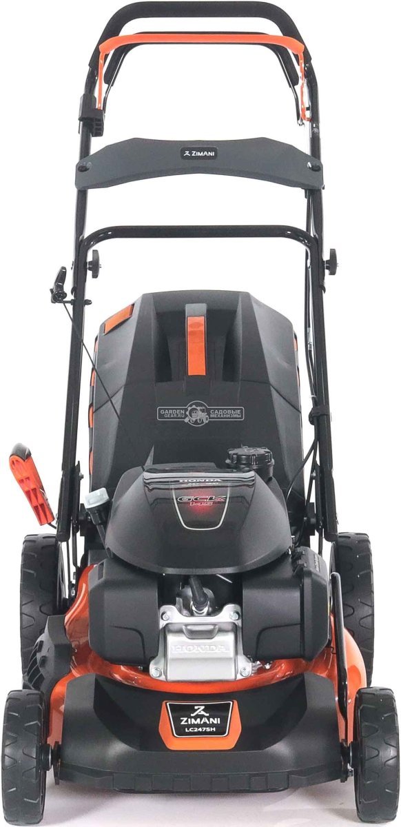 Газонокосилка бензиновая ZimAni LC247SH (PRC, 47 см, Honda GCVx145, 145 см3, сталь, 60 л, 3 в 1, Quattro Blade, 29 кг)