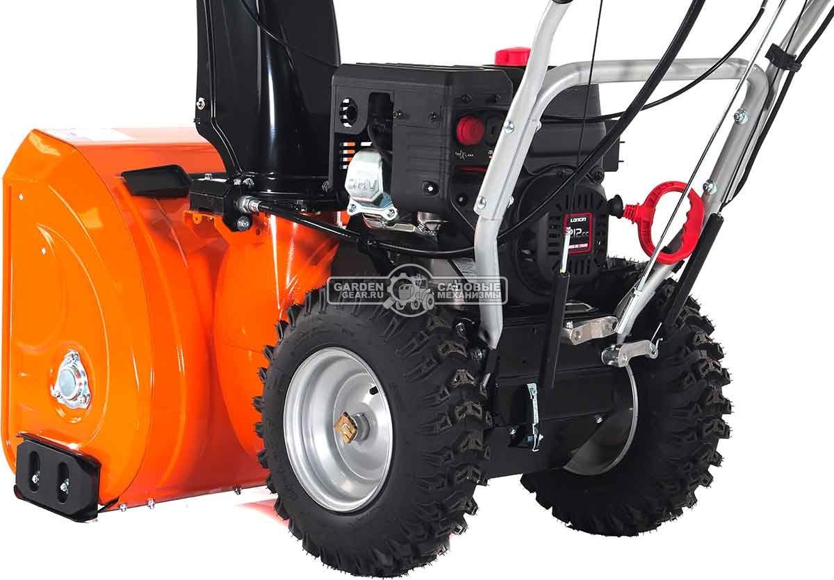Снегоуборщик Villartec WB7066E MY2023 (PRC, 66 см, Loncin, 212 см3, эл/стартер 220В, фара, подогрев рукояток, скорости 6/2, 88 кг)