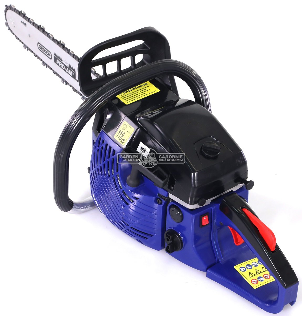 Бензопила Нева CSB58 Pro 18" (PRC, 45 куб.см., 2.4 кВт/3.26 л.с., Oregon 0.325"-1.5 мм-68E, 5.6 кг)