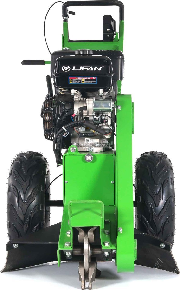 Измельчитель пней Дровосек ИП350 (RUS, 420 см3, диаметр фрезы 340 мм, 150 кг)