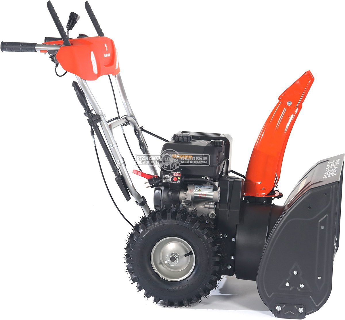 Снегоуборщик Yard Fox 6652E Basic (PRC, 66 см, Rato, 224 см3, эл/стартер 220В, подогрев рукояток, фара, скорости 6/2, 60 кг)