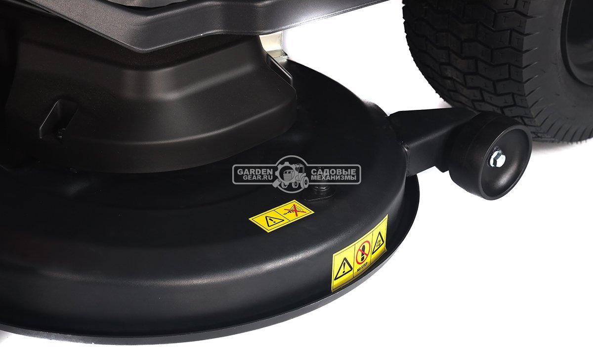 Садовый трактор ZimAni TS108HVD MY2025 (PRC, Loncin 586 куб.см., гидростатика, дифференциал, боковой выброс, шир. кошения 108 см, LED панель, 175 кг)