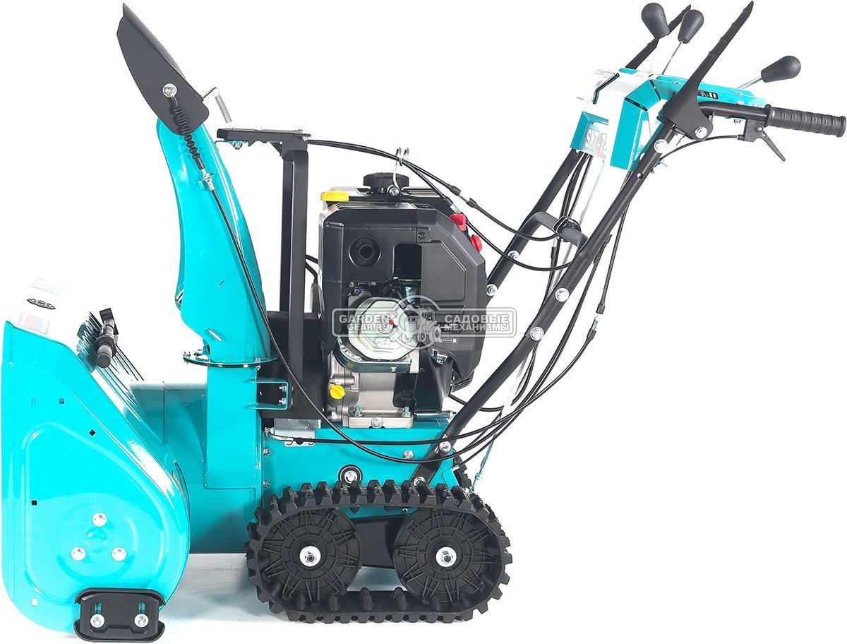 Снегоуборщик Steviman SXT-72 гусеничный (RUS, 72 см, Rato 301 см3, эл/стартер 220В, фара, скорости 6/2, 102 кг)