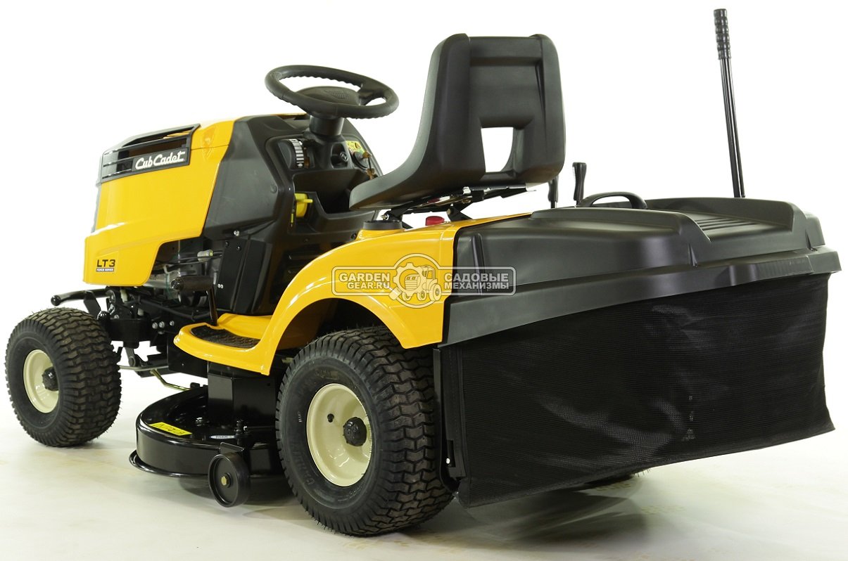 Садовый трактор Cub Cadet LT3 PR105 (USA, Cub Cadet 679, V-Twin, 679 куб.см., гидростатика, травосборник 240 л., ширина кошения 105 см., 198 кг.)