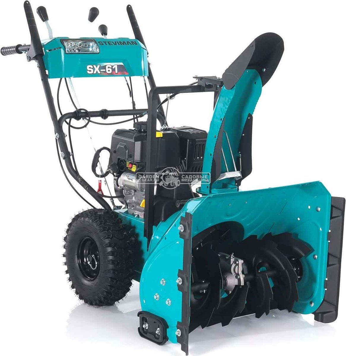 Снегоуборщик Steviman SX-61 (RUS, 61 см, Rato 209 см3, эл/стартер 220В, фара, скорости 6/2, 85 кг)