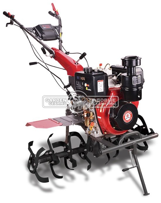 Мотоблок Weima WM1100DE-6 с эл/стартером (PRC, колеса 5.00х12, WM177F-2/P 270 куб.см., 110 см., 4 вперед/2 назад, 153 кг)