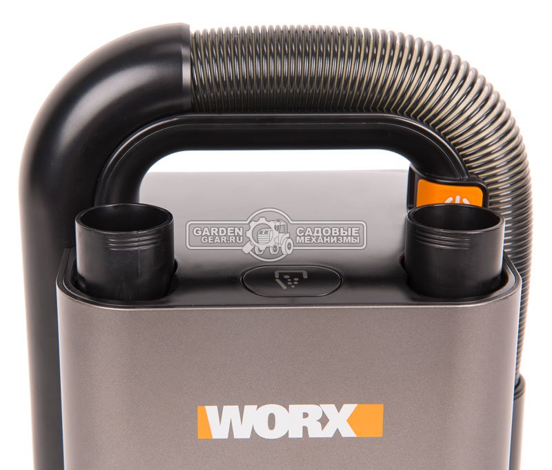 Пылесос автомобильный аккумуляторный Worx WX030.9 без АКБ и ЗУ (PRC, 20В, 2 насадки, 1.8 кг)