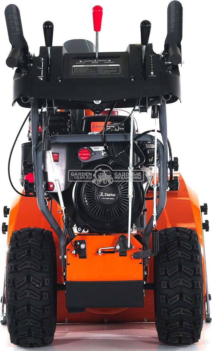 Снегоуборщик ZimAni ST330DLE PRO Quattro Auger (PRC, 76 см, LCT Snow Storm 414 см3, эл/стартер 220В, LED фара, AutoTurn, скорости 6/2, 115 кг.)