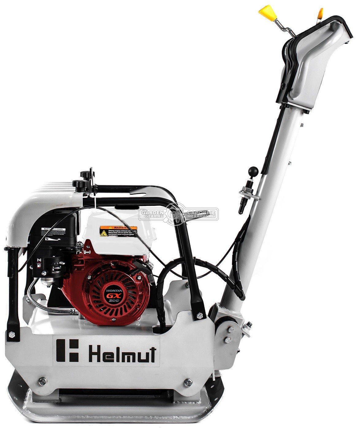 Виброплита Helmut RP120H ( Honda GX200, 196 см3, 6.5 л.с., 620 × 400 мм, 25 кН, 5400 вибр/мин., 120 кг)