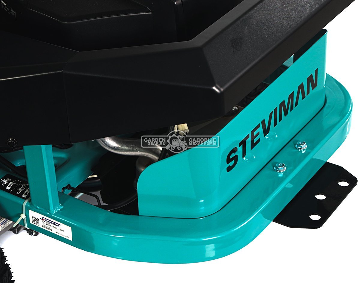 Садовый райдер Steviman ZR-107 HQ с нулевым радиусом разворота (PRC, Loncin, 586 куб.см., гидростатика, ширина кошения 107 см., 227 кг.)
