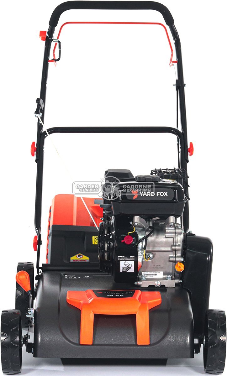Вертикуттер - аэратор бензиновый Yard Fox 38VP (PRC, 38 см, 196 см3, ножи + пружины, 45 л, 32 кг)