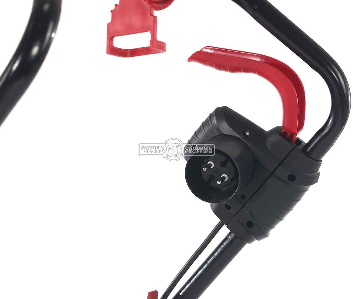 Вертикуттер - аэратор электрический Al-Ko VL 38 E Gudenaa (PRC, 1300 Вт, 38 см, ножи+пружины, пластик, 55 л, 13.8 кг)