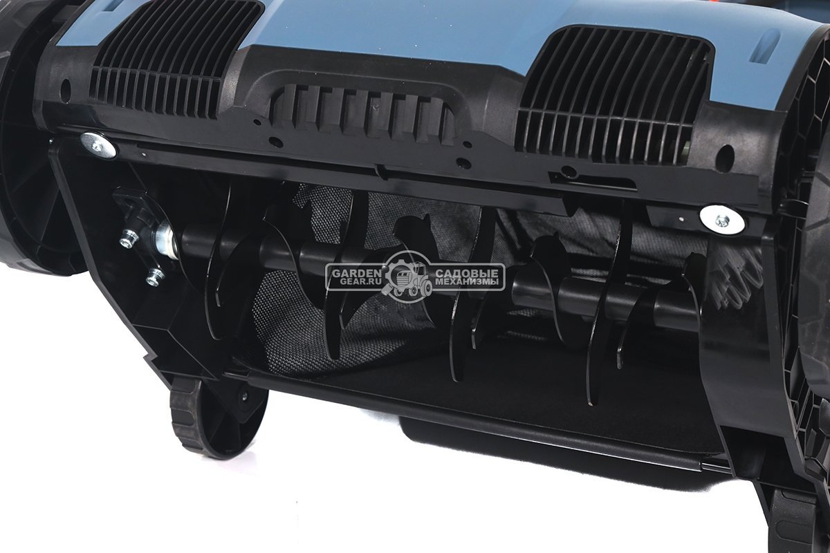 Вертикуттер - аэратор электрический Senix SCE16-L-EU (PRC, 1600 Вт, 38 см, ножи + пружины, пластик, 50 л, 8.1 кг)