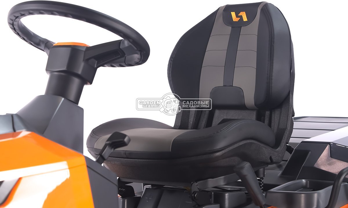 Садовый трактор Villartec MR1690H (PRC, Loncin 452 куб.см., LED дисплей, гидростатика, травосборник 320 л, ширина кошения 90 см, 187 кг.)