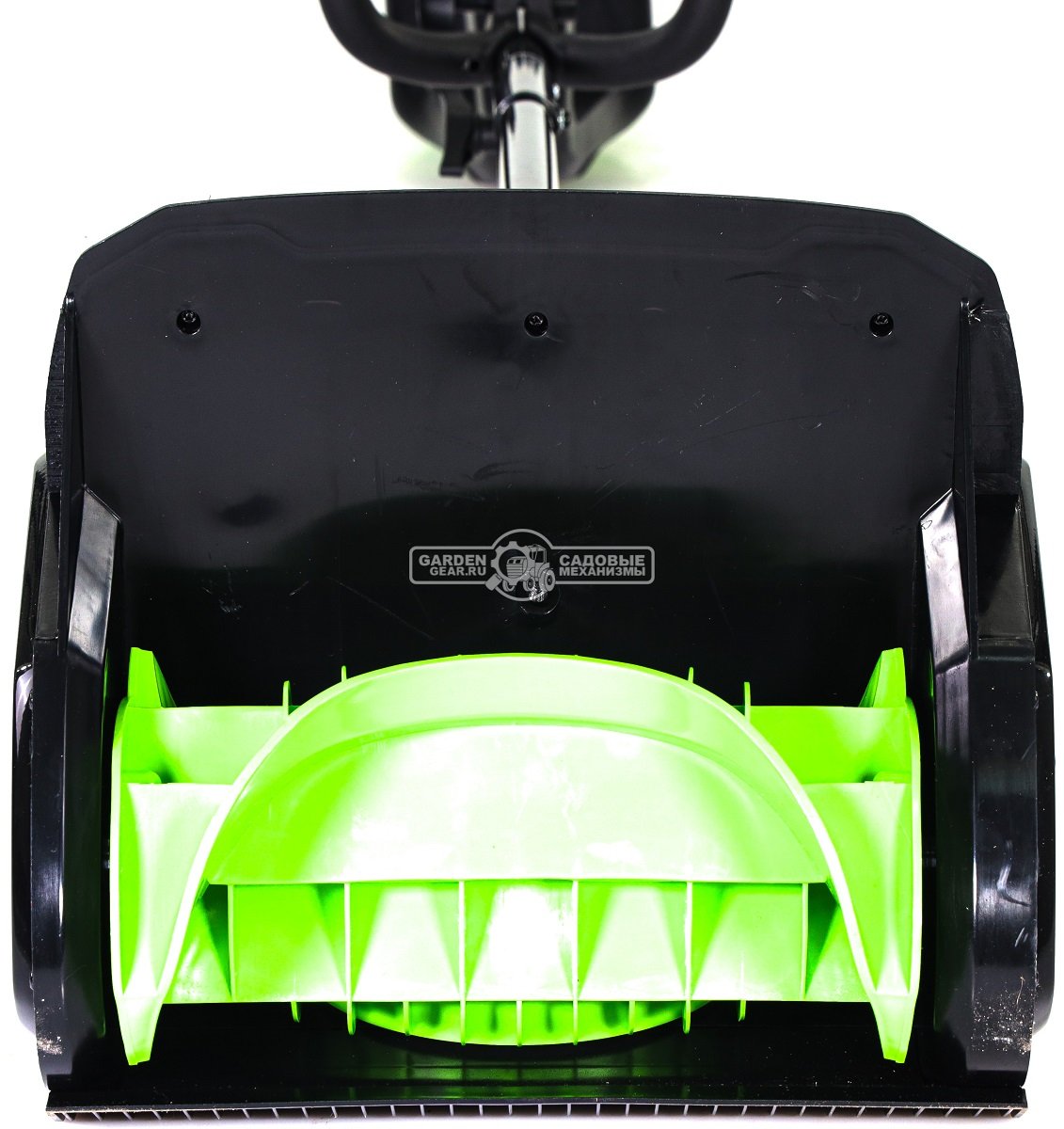 Снегоуборщик аккумуляторный / лопата GreenWorks GD60SSK4 с АКБ 4 А/ч и ЗУ (PRC, BL 60В, ширина 30 см, 7 кг)