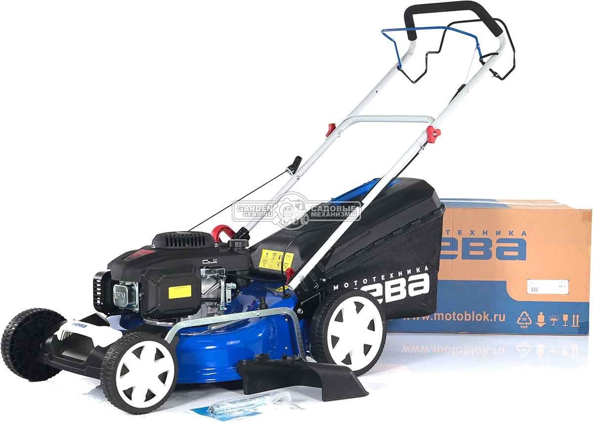 Газонокосилка бензиновая Нева SLP51-LC196 (PRC, 51 см, Нева 196 см3, сталь, 65 л, 3 в 1, 40 кг)