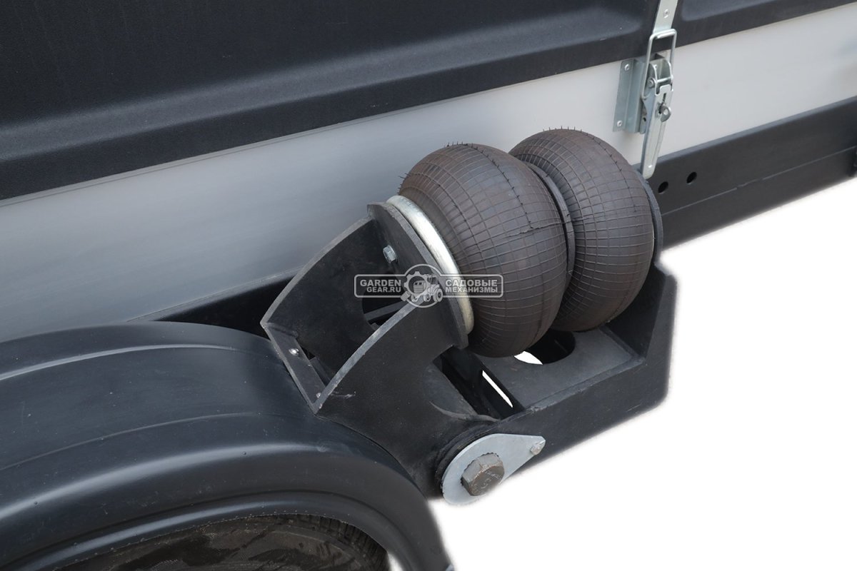 Прицеп с опускающейся платформой на пневмоподвеске Baltic Mechanic Polygon-City PC 750 Спарка для перевозки спецтехники, пневмолифт, крышка, 3500x1500