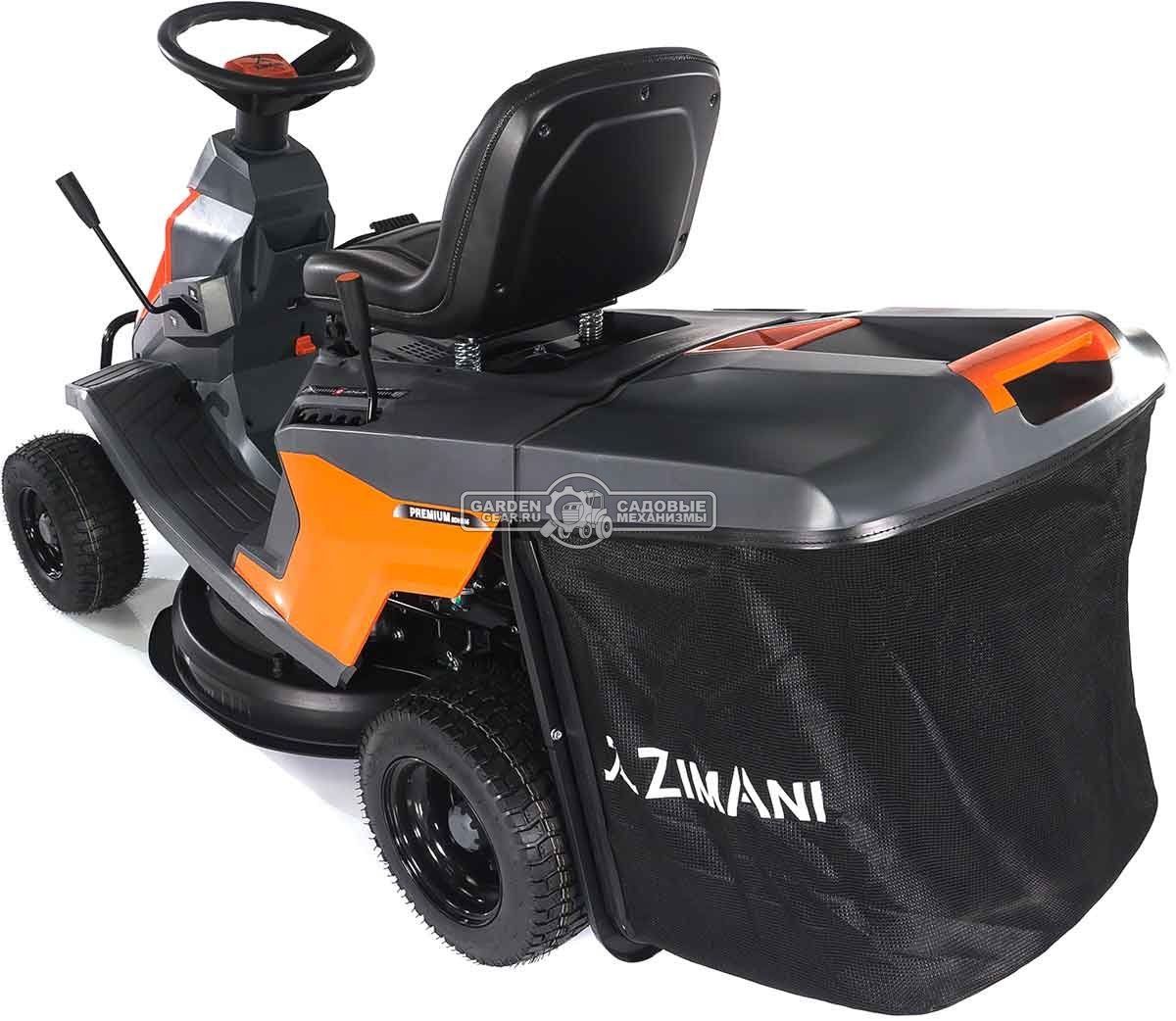 Садовый минирайдер ZimAni RDHE 66 (PRC, 225 куб.см., гидростатика, травосборник 150 л, ширина кошения 66 см, 128 кг)
