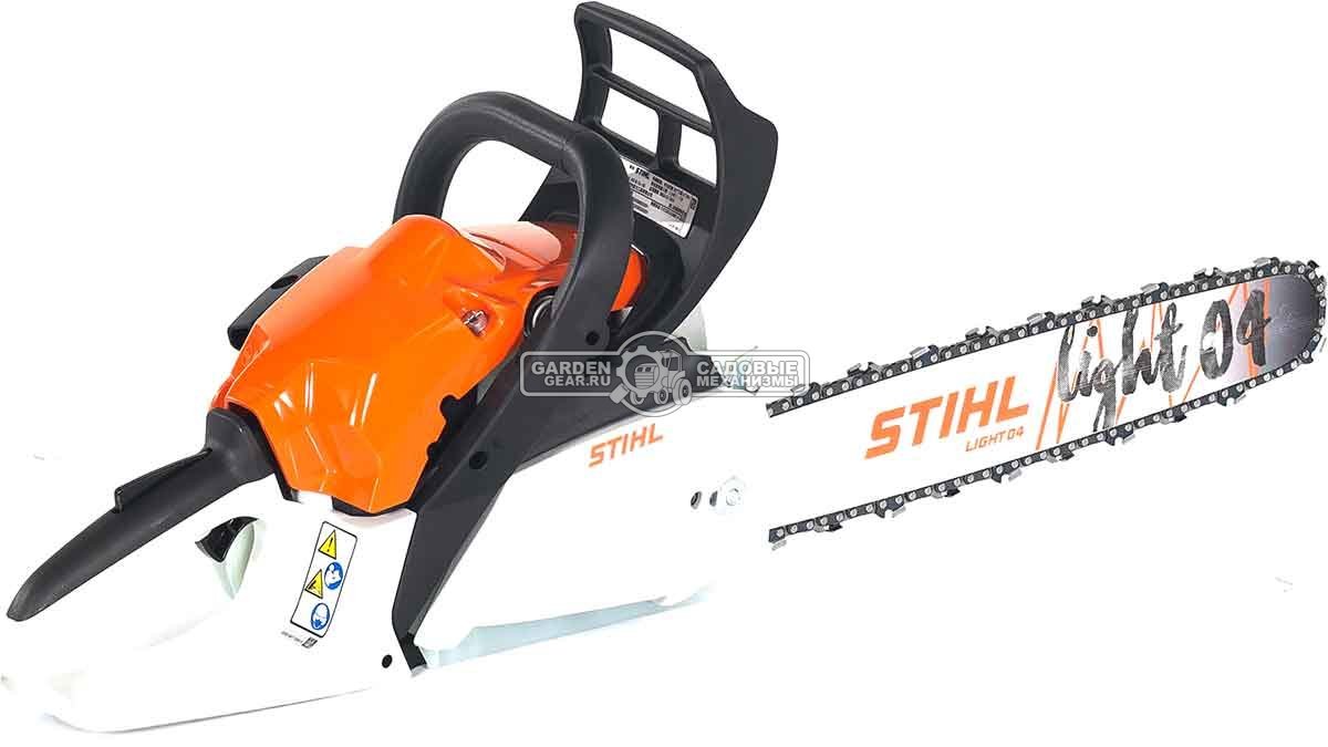 Бензопила Stihl MS 182 16" (PRC, 35,8 куб.см., 1,6 кВт/2,2 л.с., 2-Mix, 3/8", 1,3 мм., 55E, 4,6 кг.)
