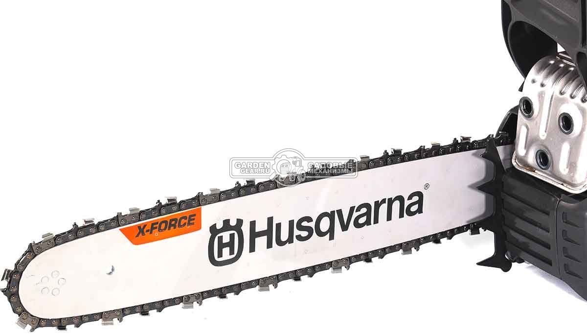 Бензопила Husqvarna 455 18" Rancher (SWE, 55.5 куб.см., 2.6 кВт/3.5 л.с., SmartStart, AutoTune, X-Torq, 0.325-1.5-72E, 5.9 кг)