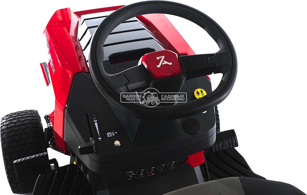 Садовый трактор ZimAni TC97HLD (PRC, Loncin 452 куб.см., гидростатика, дифференциал, травосбор. 320 л, шир. кошения 97 см, LED панель, 190 кг)