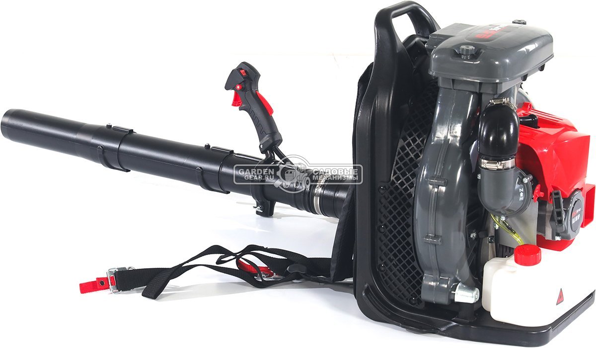 Воздуходувка бензиновая ранцевая EVOline BLG 80 BP (PRC, 79,4 куб.см., 4,5 л.с., 1190 м3/ч, 104 м/с, 11 кг)