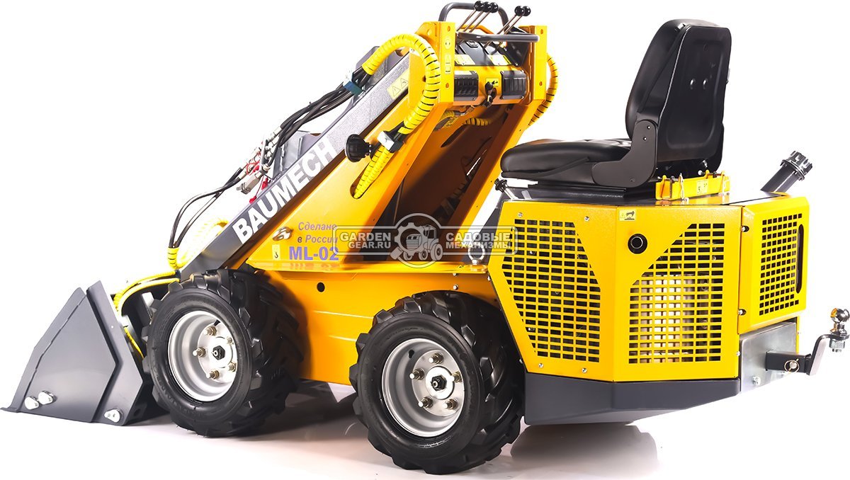 Ковш с саморазгрузкой Baumech 110 см., объём 130 л., 80,5 кг.
