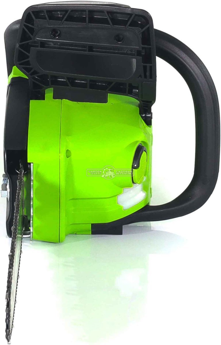 Пила аккумуляторная цепная GreenWorks GD40CS20X 16" c АКБ 4 А/ч и ЗУ (PRC, BL 40В, 3/8"-1.1-56E, 4.2 кг)