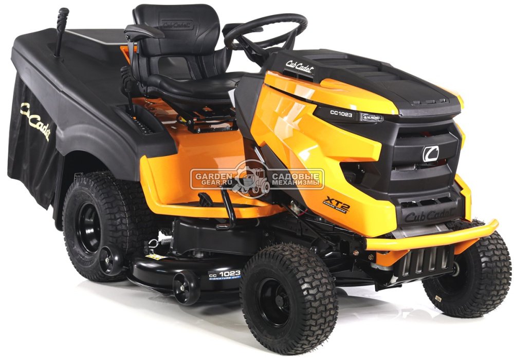 Садовый трактор Cub Cadet XT2 CC1023 (USA, Kohler KT730 25HP, V-Twin, 725 куб.см, гидростатика, травосборник 320 л., ширина кошения 106 см., 253 кг.)