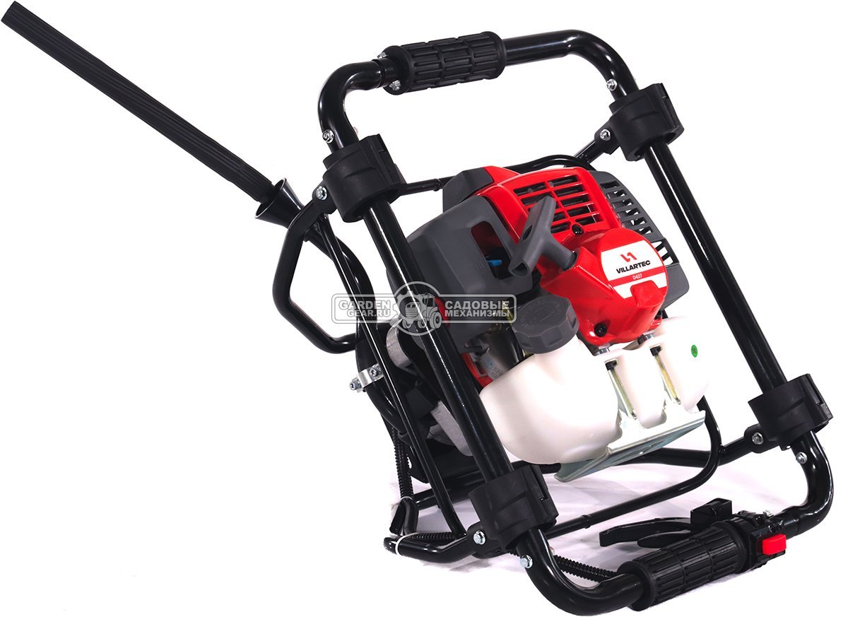 Бензобур / мотобур Villartec D427 (PRC, 41.5 см3., 1.4 кВт/2.0 л.с., до 25 см., 11,5 кг)