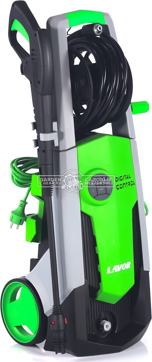 Мойка высокого давления Lavor Predator 180 Digit (PRC, 2500 Вт, 180 бар, 510 л/час, электронная панель управления, барабан + шланг 8 м, 15.8 кг)