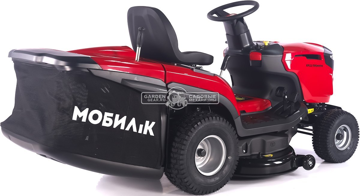 Садовый трактор Мобил К XP112 Премиум (PRC, Loncin V-Twin, 586 куб.см., гидростатика, мульчирование, 240 л., ширина кошения 110 см, 208 кг)