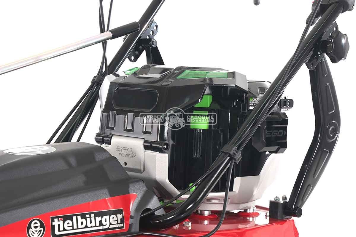 Аккумуляторная подметальная машина Tielbuerger TK58 Pro Akku SET c 2 АКБ и ЗУ (GER, 2х56В, ширина 120 см, диаметр 40 см, 3 вперед/1 назад, 105 кг.)