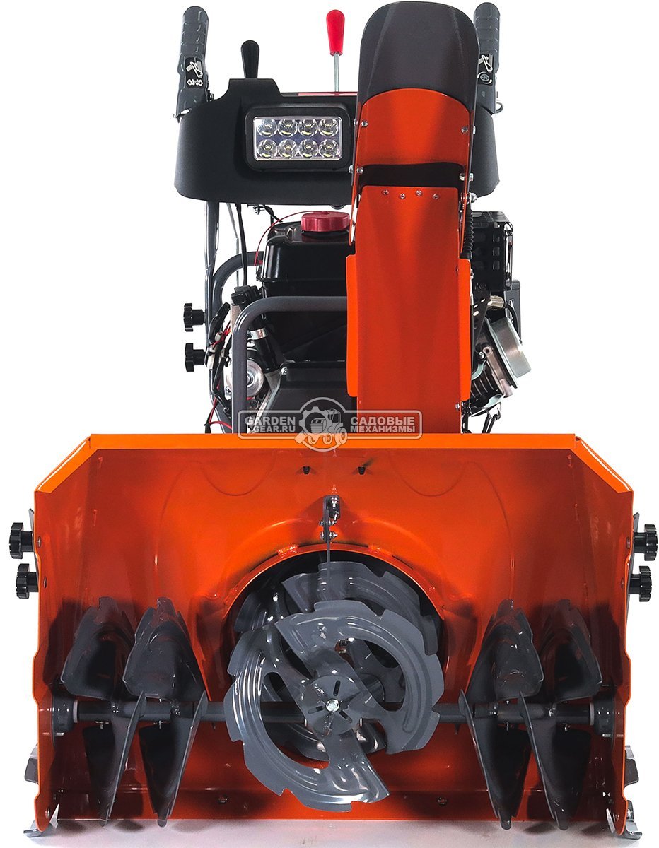 Снегоуборщик ZimAni ST430 RapidTraсk Quattro Auger (PRC, 76 см, LCT Snow Storm 414 см3, эл/стартер от АКБ, фара, AutoTurn, скорости 6/2, 124,5 кг.)