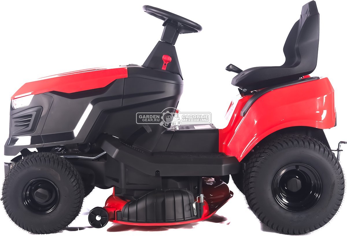 Садовый трактор Evoline TRG 98 H (PRC, Loncin 452 куб.см., гидростатика, ширина кошения 96 см, боковой выброс, 182 кг)