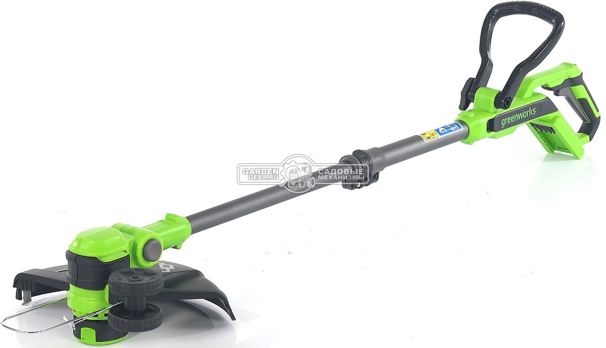 Триммер аккумуляторный GreenWorks G40LT331 c АКБ 2 А/ч и ЗУ (PRC, 40В, леска 1.65 мм, 4.1 кг)