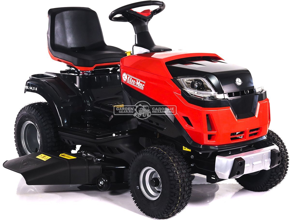 Садовый трактор Oleo-Mac OM 99L/14,5 K (PRC, Emak K 1450 AVD, 432 см3, 98 см., боковой выброс, гидростатика, 169 кг.)