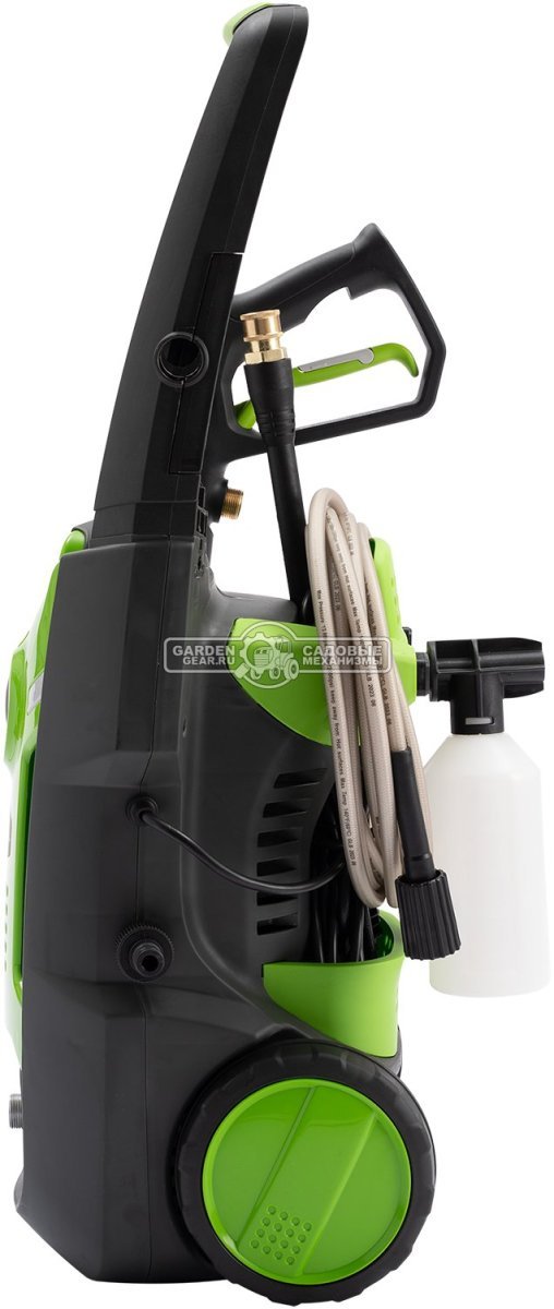 Мойка высокого давления GreenWorks GPWG3II (PRC, 1700 Вт, 120 бар, 400 л/ч, вес 7.6 кг)