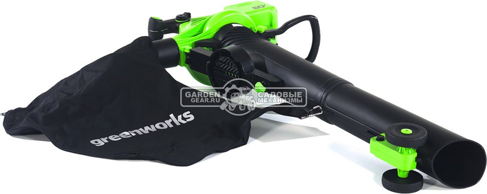 Пылесос - воздуходувка аккумуляторная Greenworks GD60BVII без АКБ и ЗУ