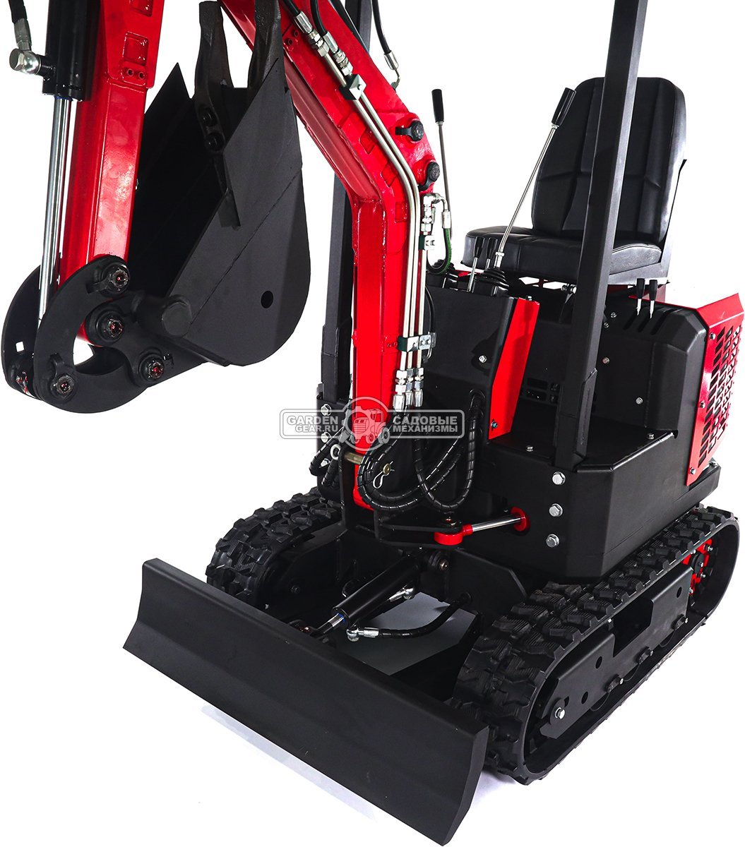 Гусеничный полноповоротный экскаватор RED LC-01 Lifan 15 л.с., глубина копания 1,6 м., 771 кг.
