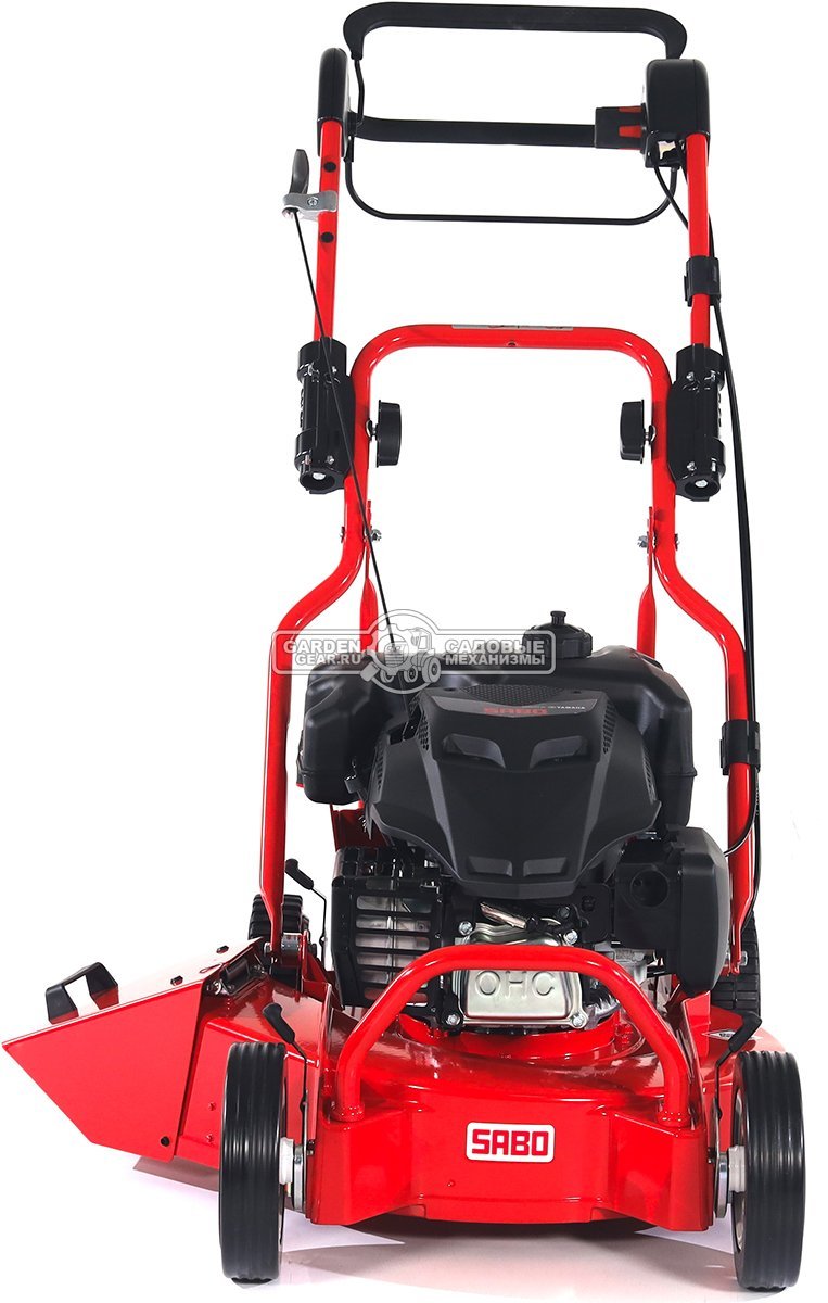 Газонокосилка бензиновая SABO 52-PRO SKA PLUS (GER, 50 см., Yamaha, 190 куб.см., бак - 6 л., алюминий, вариатор, боковой выброс, 51 кг.)