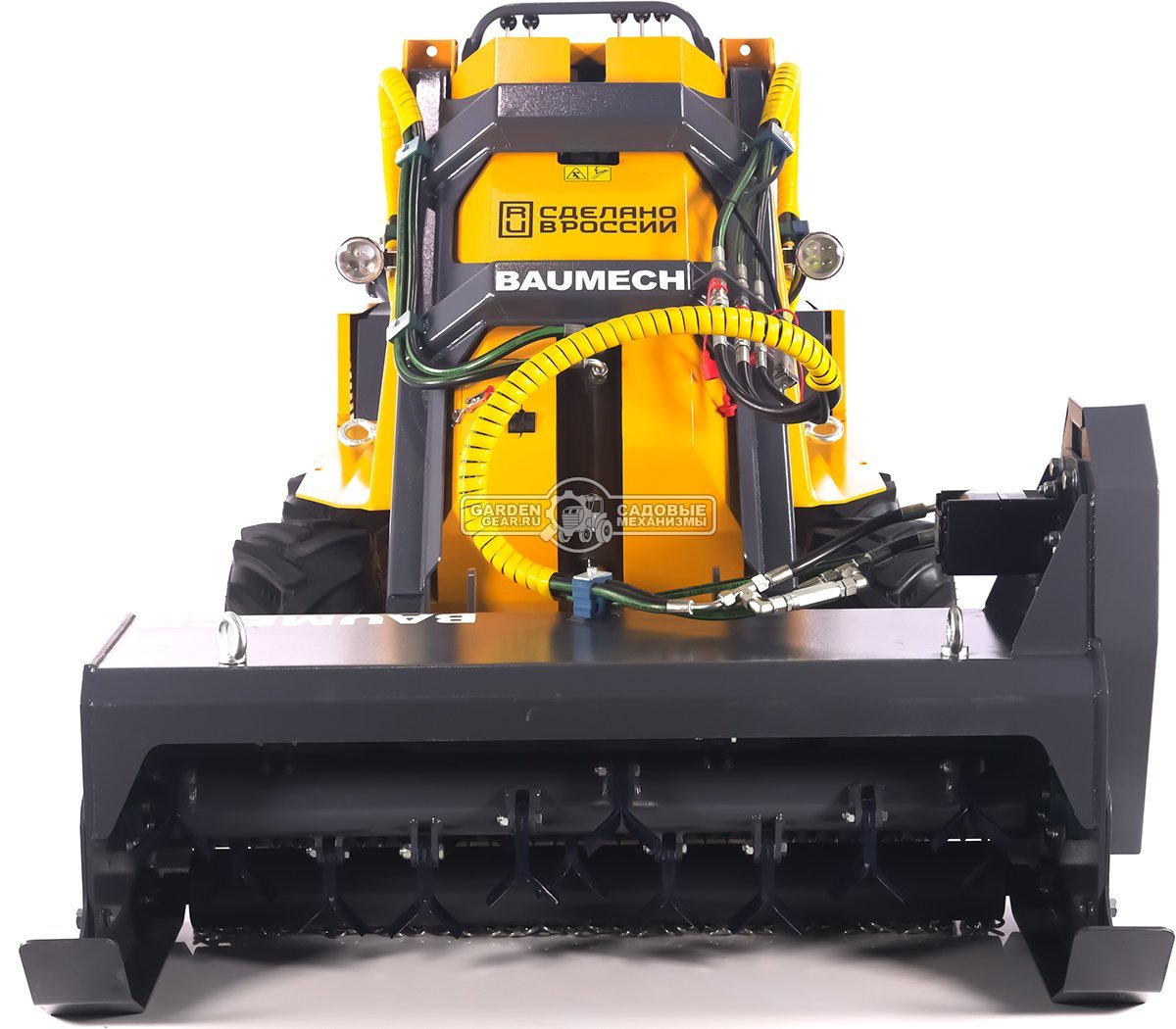 Мульчер Baumech 110 см., ротор - 380 мм., 72 Y-образных молотка, 48-93 мм., 210 кг.
