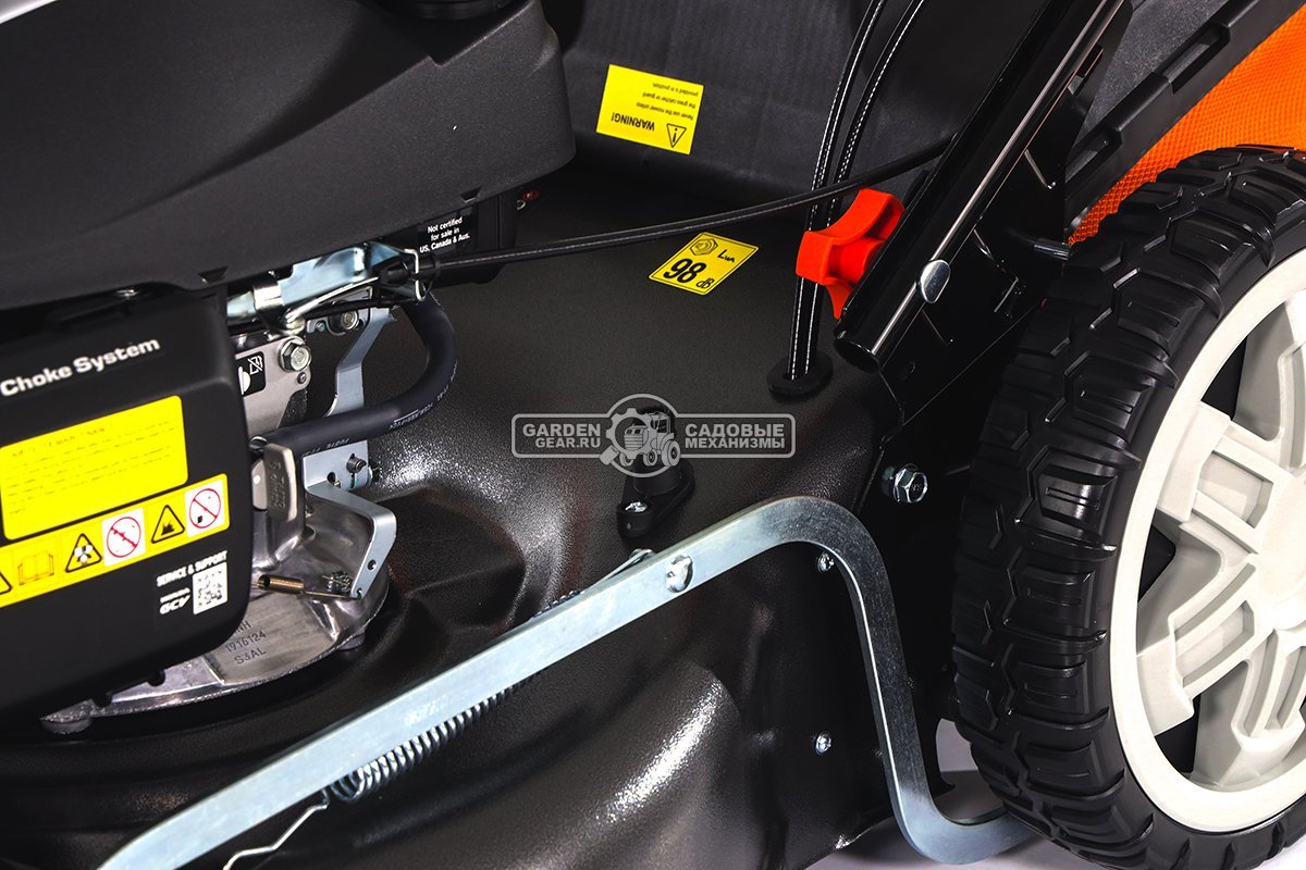 Газонокосилка бензиновая Yard Fox 51SH V (PRC, 51 см, Honda GCV170, 166 см3, сталь, 3 в 1, 60 л, вариатор, 38 кг)