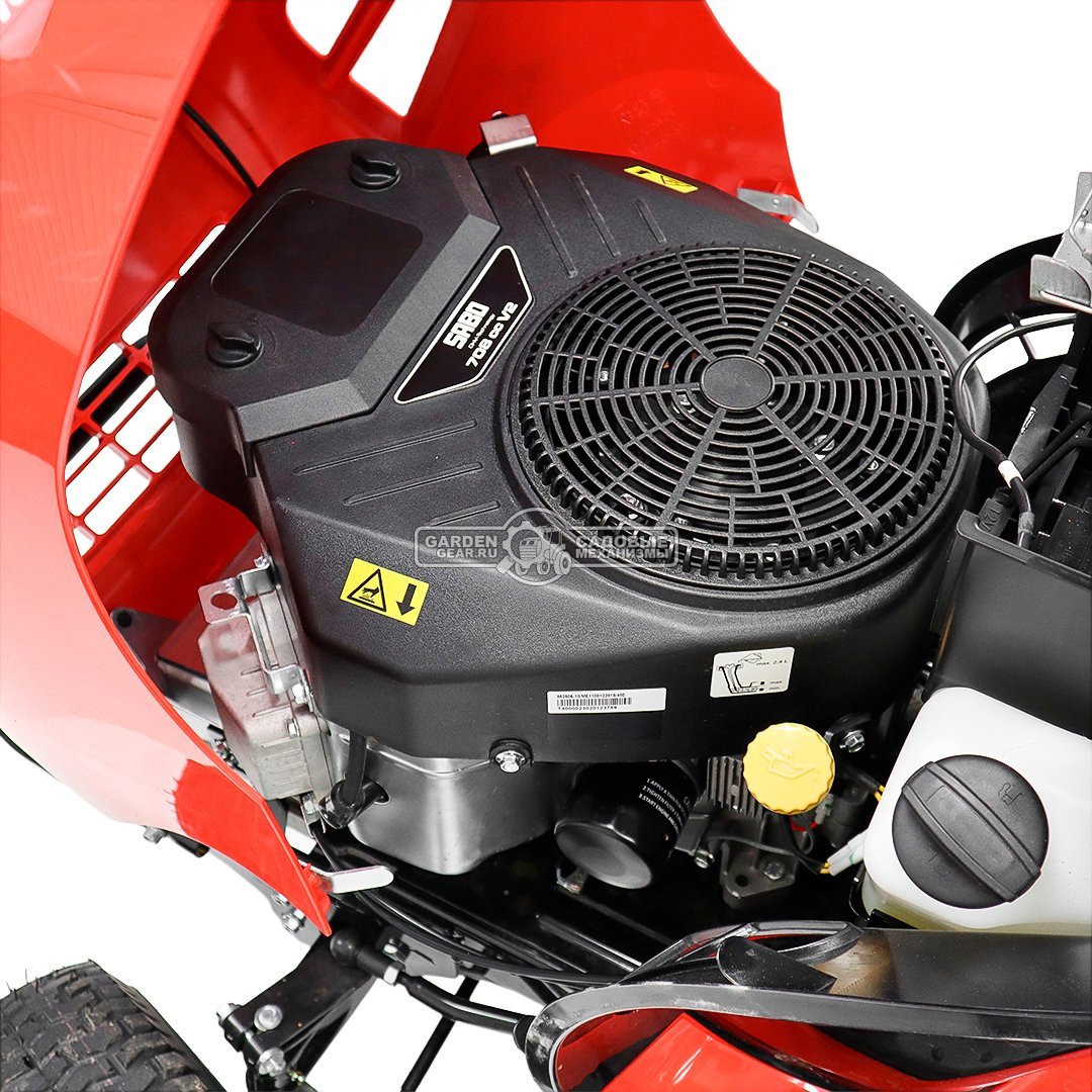 Садовый трактор SABO 103-H (GER, Sabo V-Twin, 708 куб.см., гидростатика, травосборник 250 л., ширина кошения 102 см, 242 кг.)