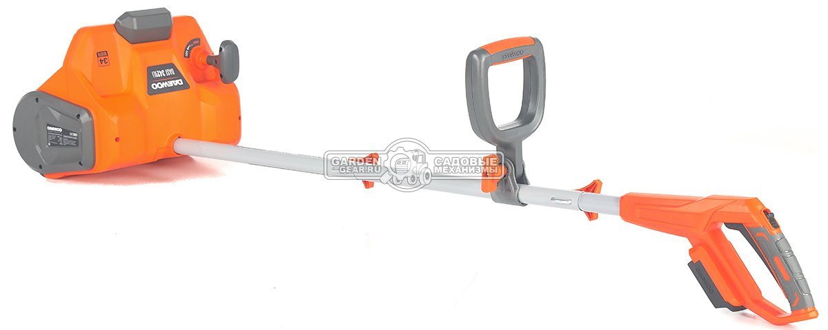 Снегоуборщик аккумуляторный / лопата Daewoo DAST 3421Li SET c АКБ 4 А/ч и ЗУ (PRC, BL 21В, ширина 34 см, 4.3 кг)