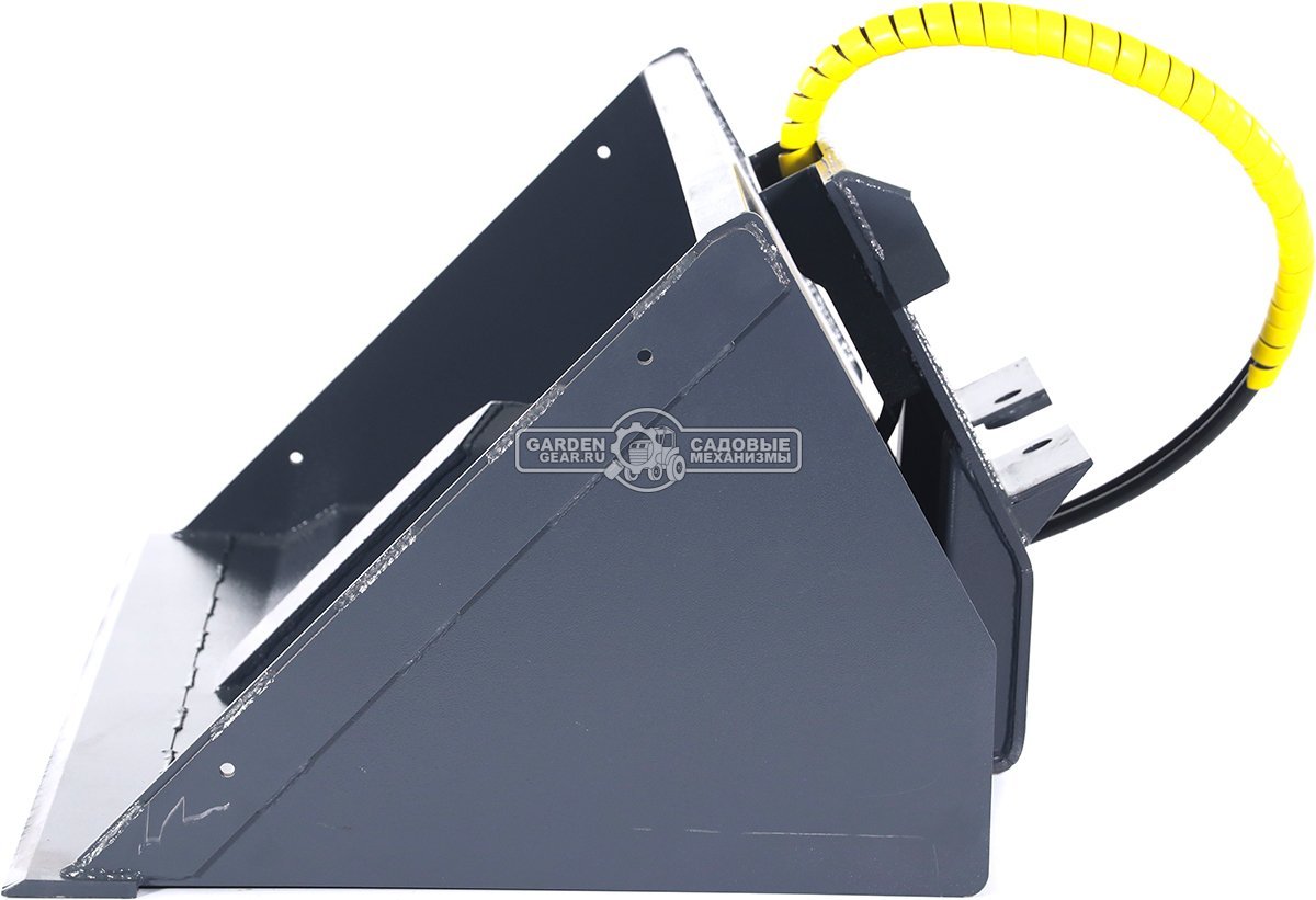 Ковш с саморазгрузкой Baumech 110 см., объём 130 л., с разделительной перегородкой, 80,5 кг.