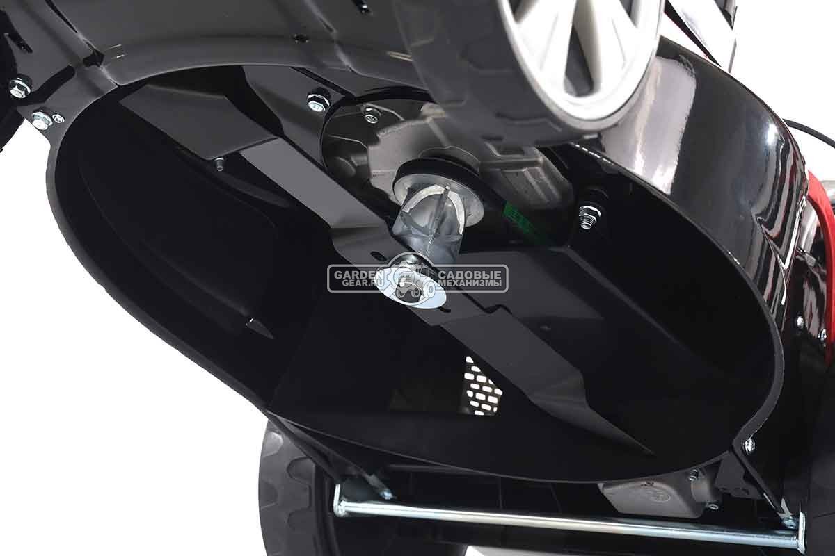 Газонокосилка бензиновая Geos Classic 46 SP-S Plus (PRC, 46 см, Sanli, 140 см3, сталь, 4 в 1, 65 л, 32 кг)