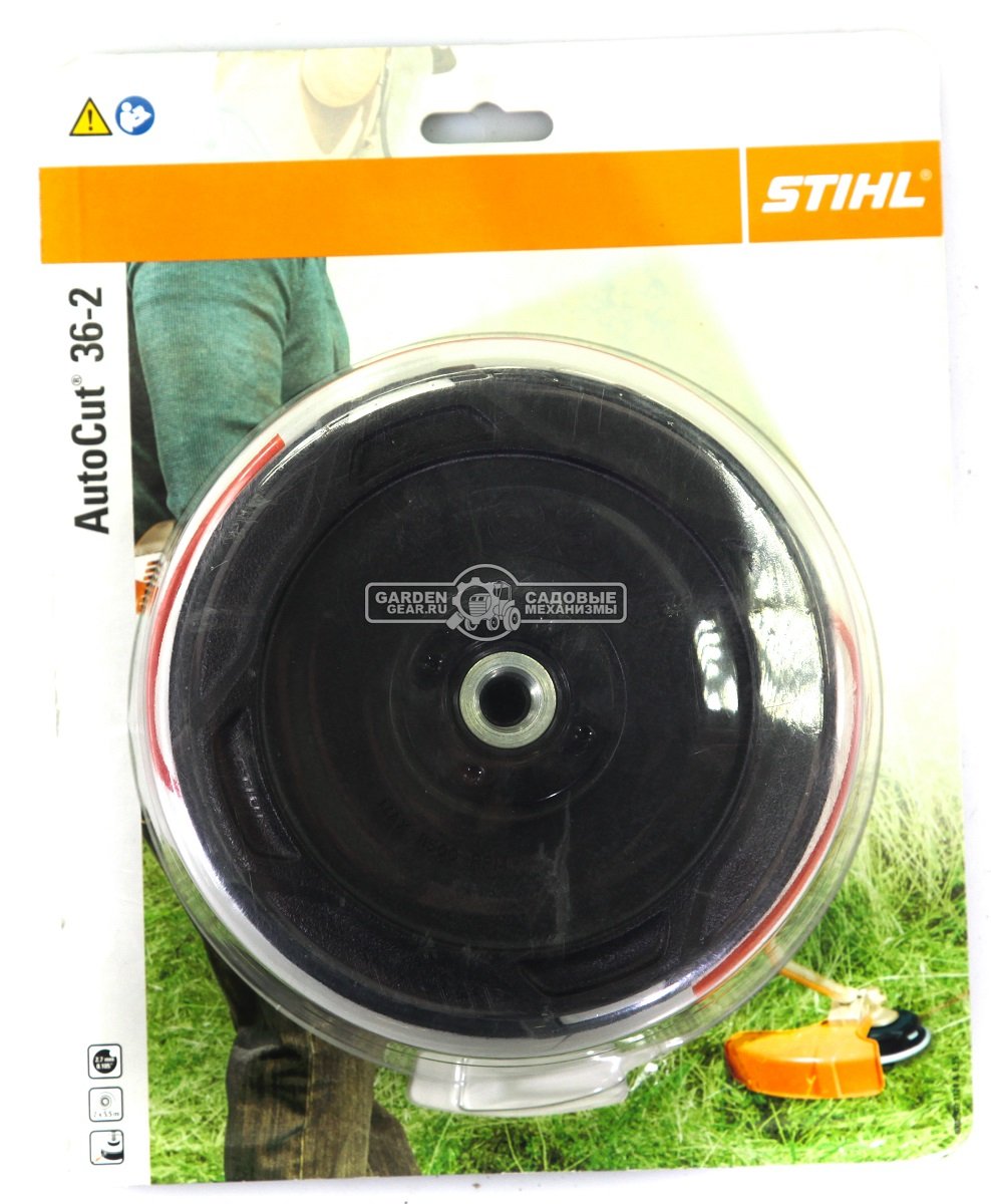 Триммерная головка Stihl AutoCut 36-2 для FS 111 - 250 / FSA 130 / FR 131 (регулировка нажатием, 2,4 - 3,3 мм.)