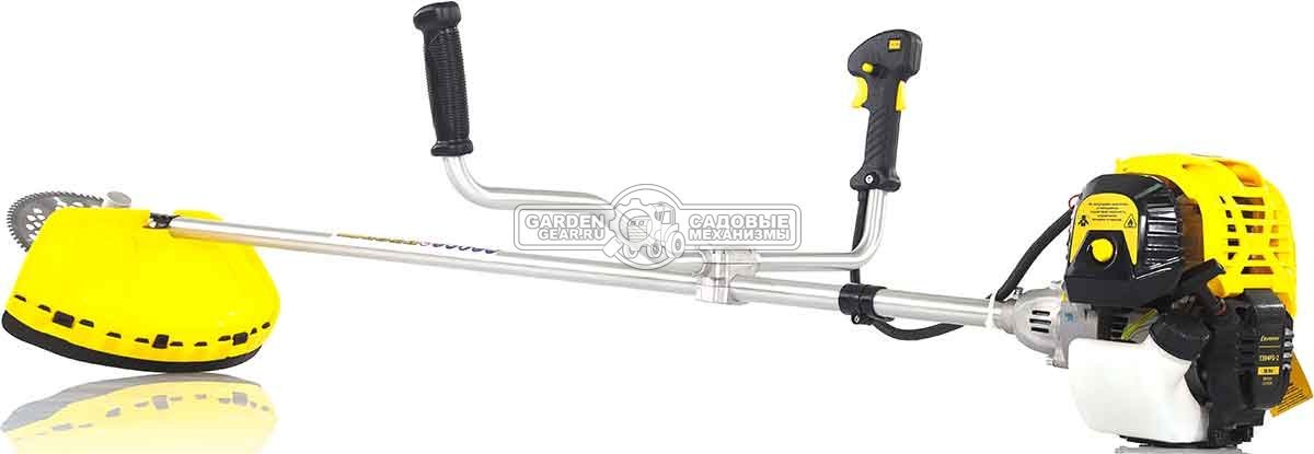 Бензокоса Champion T394FS-2 4-х тактная (PRC, 38.9 см3, 1.2 кВт/1.63 л.с., диск 80Т/255 + леска 2.4 мм, неразборная, 7.7 кг)