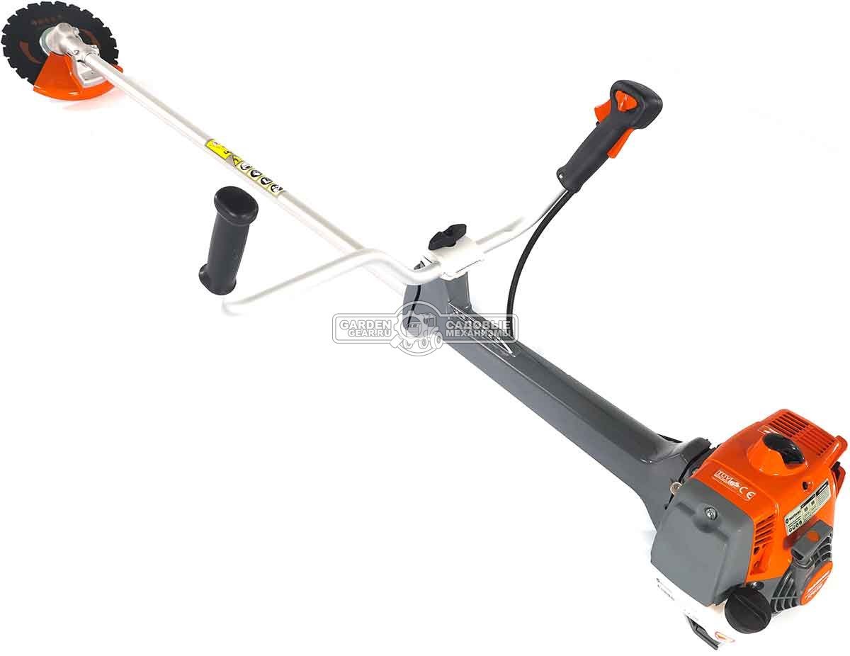 Бензиновый кусторез Holzfforma FF450 (PRC, 44.3 см3, 2.1 кВт/2.9 л.с., диск 24 зуба, нож 3T, леска 3.0 мм AutoCut 46-2, 8.0 кг)